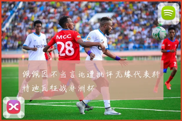 佩佩因不当言论遭批评无缘代表科特迪瓦征战非洲杯