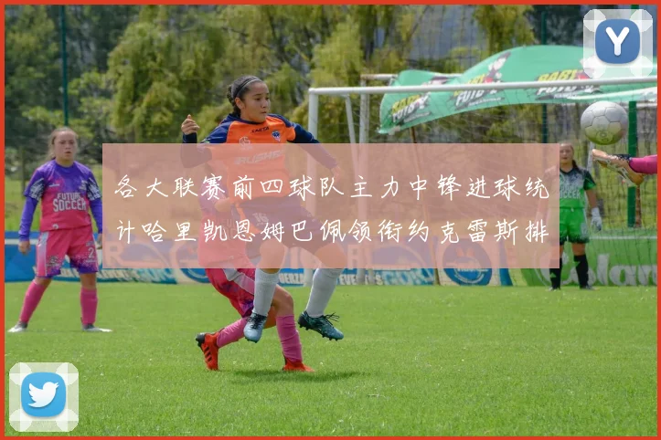 各大联赛前四球队主力中锋进球统计哈里凯恩姆巴佩领衔约克雷斯排名倒数第二