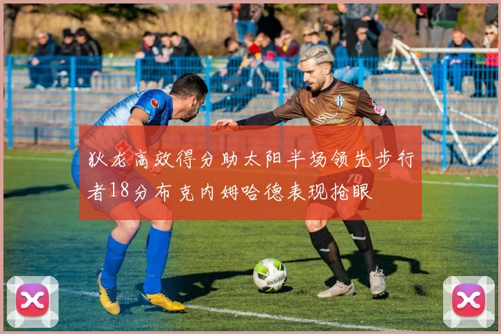 狄龙高效得分助太阳半场领先步行者18分布克内姆哈德表现抢眼